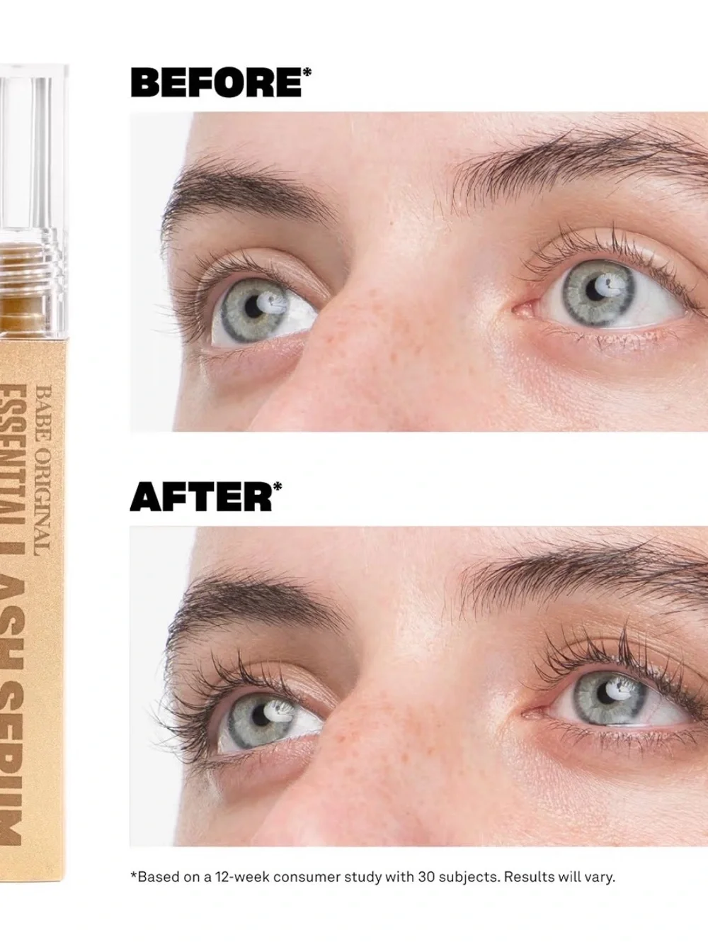 Babe Original Essential Lash Serum — Gold Conditioning Formula